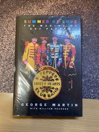 Summer Of Love: The Making Of Sgt Pepper Signed By George Martin 1st / 1st 1994