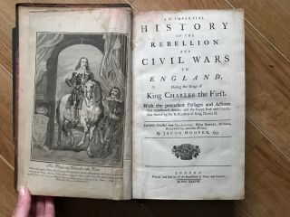 1738 An Impartial History Of The Rebellion And Civil Wars In England Book