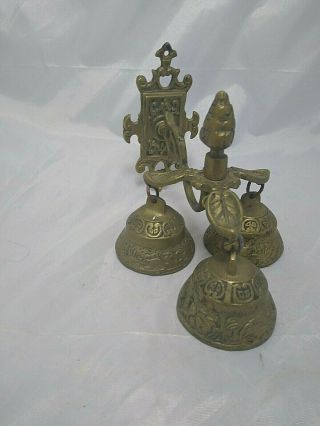 Vintage Brass Shop Door Bells