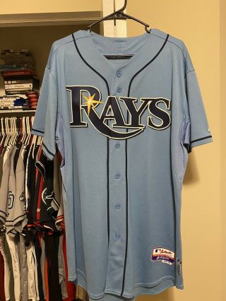 Game Used/issued Tampa Bay Rays Jersey 51 Buente