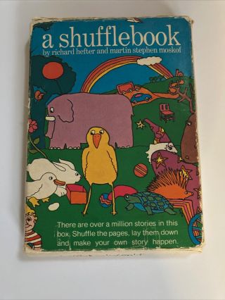 A Shufflebook By Richard Hefter; Martin Stephen Moskof 1970 A Golden Book