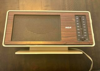 Vintage Rca Radio Mid Century Modern Rwc229y 1970 