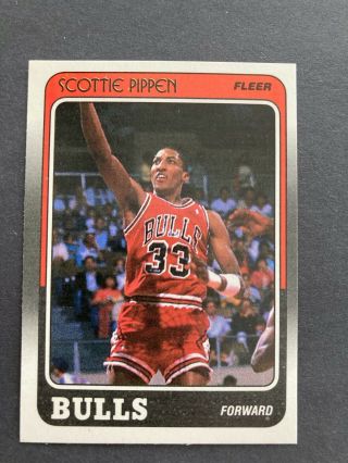 1988 Scottie Pippen Rookie Card 20 Nr - (sp5)