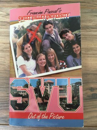 Vintage Svu Sweet Valley University Out Of The Picture Book 33 Francine Pascal