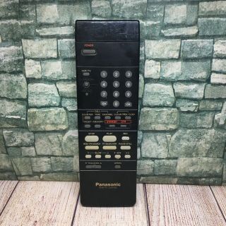 Vintage Oem Panasonic Remote Control Vs0s0695 Tv Vcr Scanner