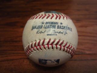 Brewers Vs Cubs Game Baseball 5/2/2015 Wrigley Field Mlb Authenticated
