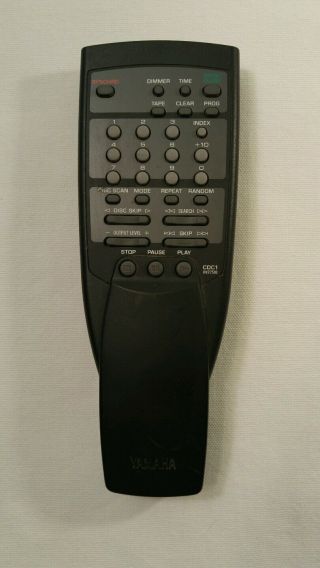 Vintage Yamaha Cdc1 Vv27510 Audio System Remote Control