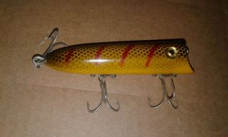 Vintage DIZZY FLOATER Lure - Top Water - Lucky 13 type - FISHATHON Bait Co. 3