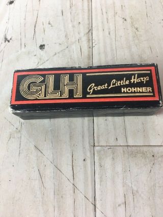 Vintage Hohner Harmonica Glh - Great Little Harp Key C
