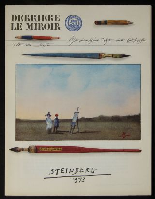 Saul Steinberg Derriere Le Miroir No.  205 Lithographs 1973