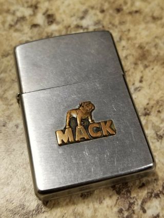 Vintage Mack Truck Zippo Lighter 1976