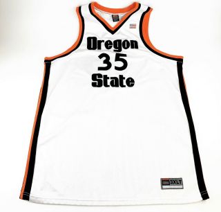 Nike Oregon State Beavers Basketball Jersey Mens 3xl Sample Retro Style Usa Madw