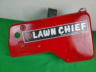 Vintage Lawn Chief - Mower Lawn Tractor - Metal Cover