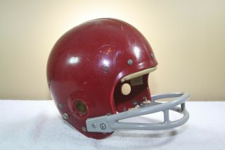 Vtg Nokona Suspension Clear Shell Football Helmet Vintage 60s - 70s 26