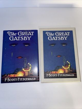 The Great Gatsby F Scott Fitzgerald Facsmile First Edition With Slipcase Library