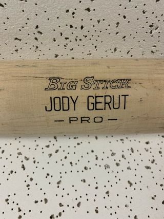 Jody Gerut Cleveland Indians Game Bat No Cracks
