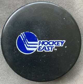 University Of Maine Official Hockey East Game Puck 2014 - 17 2