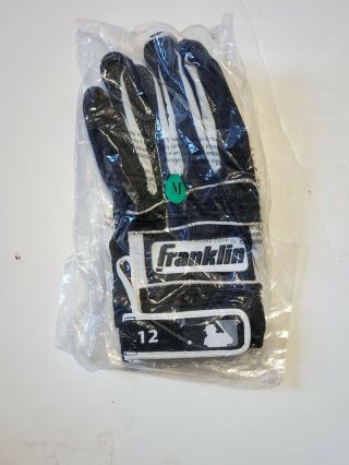 Red Sox MIKE NAPOLI game issued Franklin Batting Gloves size Medium 2