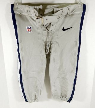 2014 Dallas Cowboys Game Issued Grey Pants 36 Dal00267