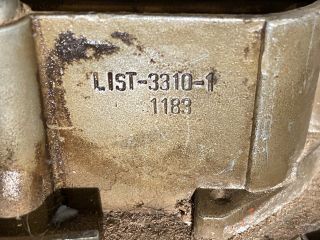 Vintage Holley Carburetor List 3310 - 1 Date Code 1189 780cfm 2