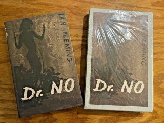Ian Fleming Dr.  No First Edition Library Facsimile With Slipcase Like