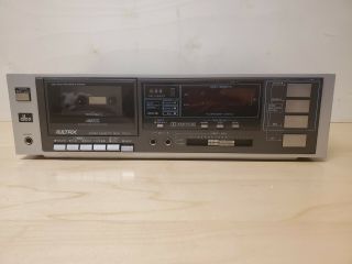 Vintage Sanyo Ultrx Rd C21 Stereo Cassette Deck/ Fast