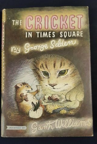 The Cricket In Times Square,  George Selden,  Author Inscribed