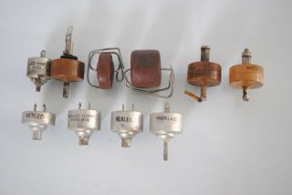 Vintage Crl & Herlec Doorknob Capacitors
