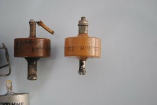 Vintage CRL & Herlec Doorknob Capacitors 2