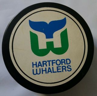 Hartford Whalers Nhl Official Game Puck Trench - Ziegler - General Tire - Canada