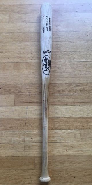 Dan Rohrmeier Game Louisville Slugger Bat,  M110 Seattle Mariners 2