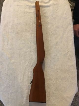 Vintage Military Chinese Sks Rifle Stock W/ Metal,  Numbered,  Clear Markings