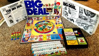 Vintage The Big Deal Board Game,  1977,  Lakeside Games,  Chance Of A Lifetime,