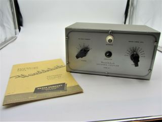 Heathkit Ac - 1 Vintage Ham Radio Antenna Coupler -