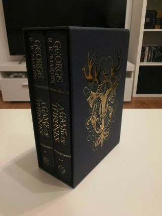 Folio Society A Game Of Thrones - George R R Martin - Collectors Editon - Got