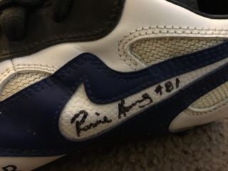 Seattle Seahawks Ronnie Harris Signed Game Cleats 1994 - 1998 Autographed 2