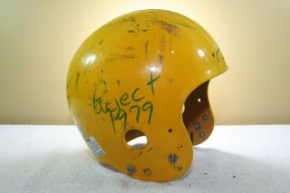 Riddell Vtg Adult Pac3 Football Helmet Size Large Shell Game Worn 1980 36