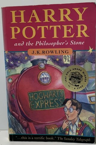 Harry Potter Philosopher’s Stone 1997 English Edition Issue 9 (10,  9) Paperback