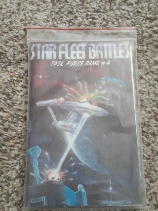 Vintage Star Fleet Battles Task Force Game 4