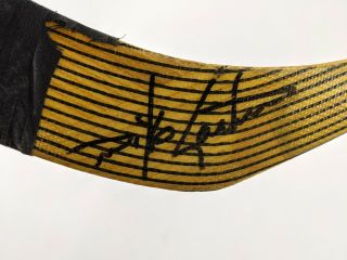 Mike Gartner Louisville Tps Game And Signed Hockey Stick Nhl