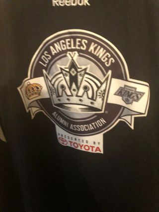 Dennis Maruk 21 Los Angeles Kings Game Worn Or Issued?Alumni Association Jersey 2