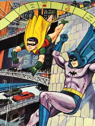 Vintage 1965 Batman And Robin Game Capture The Joker Hasbro