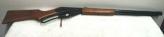 Vintage 1938b Daisey Red Rider Bb Gun Rifle Wood Stock