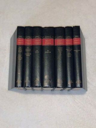 The Complete Novels Of Mark Twain 7 Book Set Nelson Doubleday Hard Cover