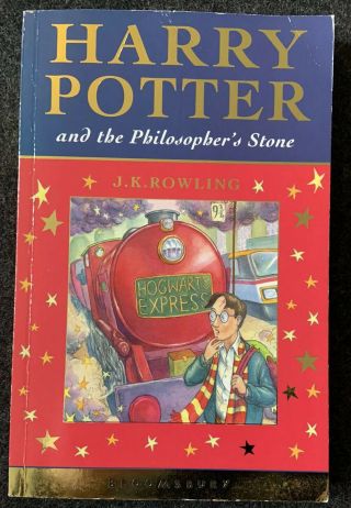 Harry Potter & The Philosopher’s Stone - 1st/1st Uk - Bloomsbury - J.  K.  Rowling