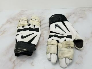 Buffalo Bills Richie Incognito Game Worn Gloves Nfl Official