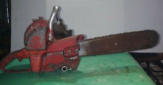 Vintage Homelite Model 7 - 19 Chainsaw