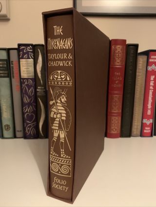 Folio Society The Mycenaeans Taylour And Chadwick With Slipcase