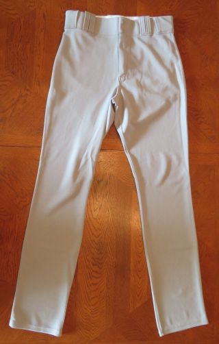 Chuck Crim Team Issued 2015 Dodgers Gray Road Sliding Pants 50 Sz.  32 - 35 - 34 Obc
