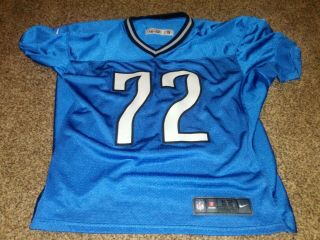 Detroit Lions 72 Practice Jersey Non Issued
